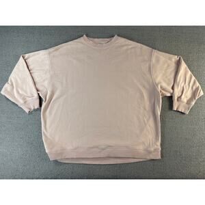 American Eagle Sweatshirt Ahh Mazingly Soft Jegging Fit Pink Size Medium